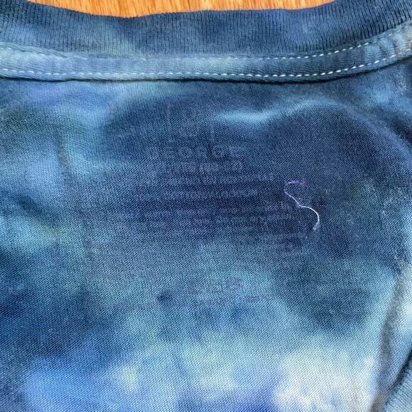 Tie dye cosmic egg ice dye tshirt 2XL blue unisex - Picture 6 of 7